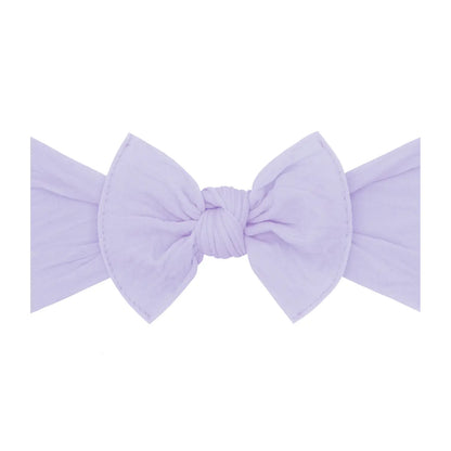 Knot headband - light orchid