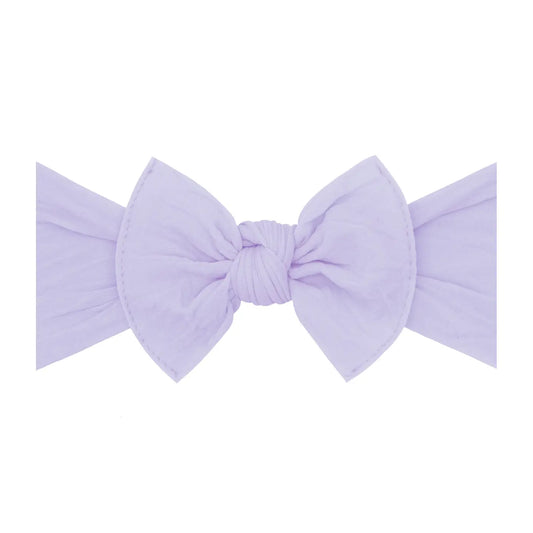 Knot headband - light orchid