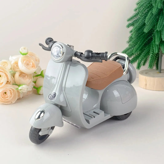Motorcycle for labubu - gray