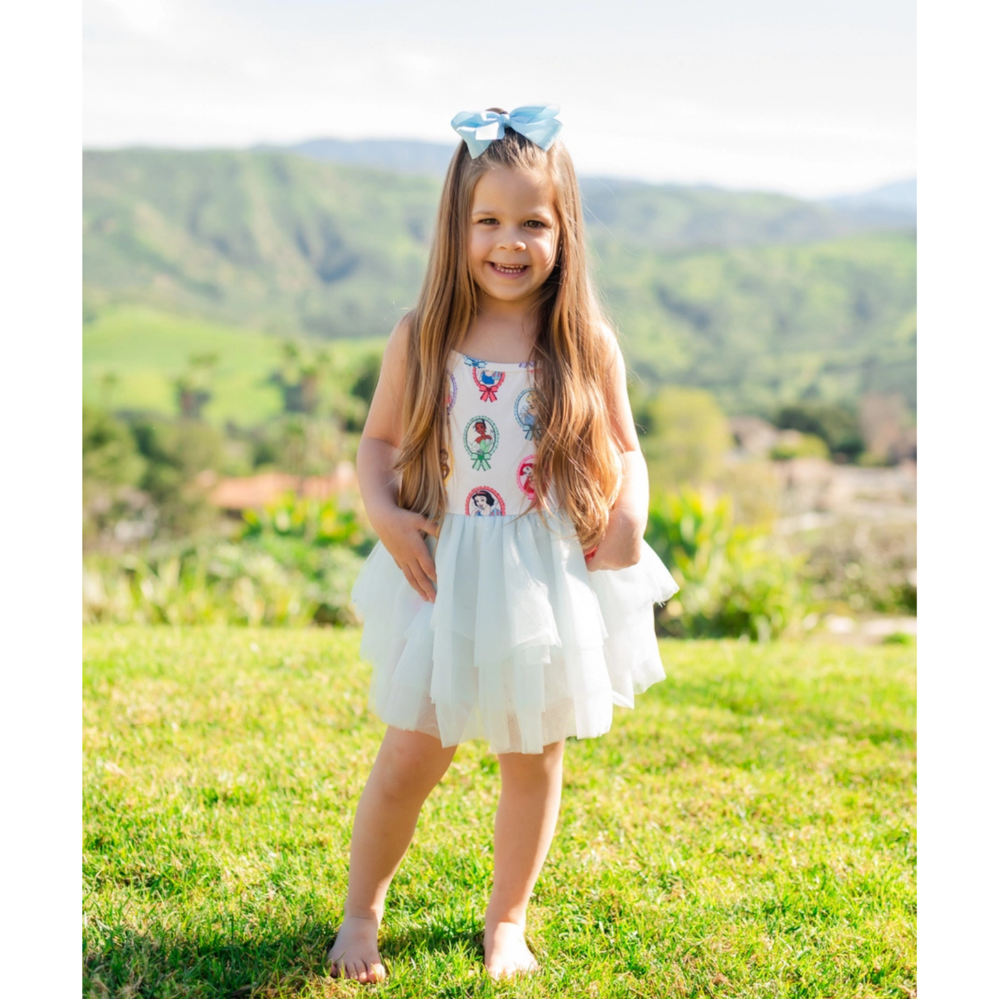 Classic princess tulle dress