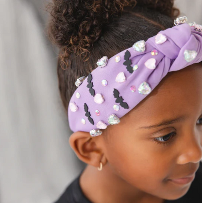 Bat Halloween Gemstone Headband