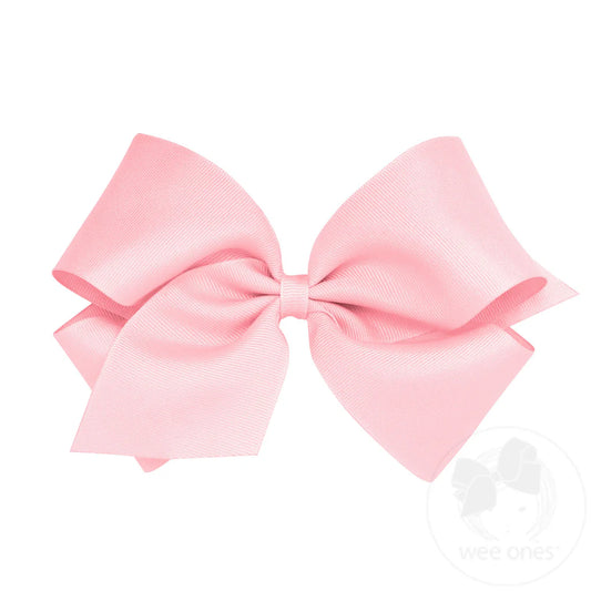 King classic bow  - light pink