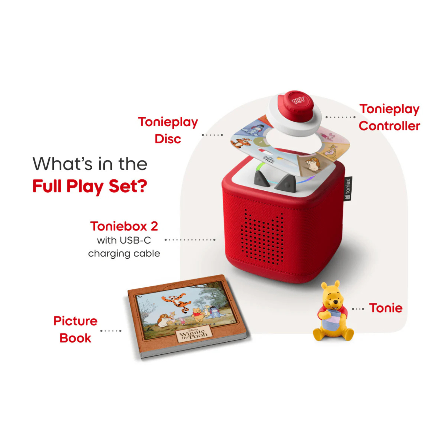 Toniebox 2 play set - winnie the pooh