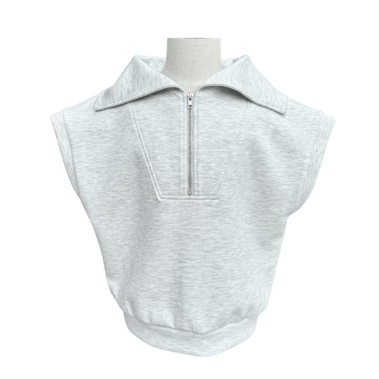 Callie top - grey cozy