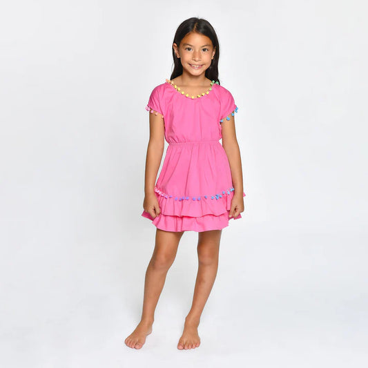Nissi dress - haute pink