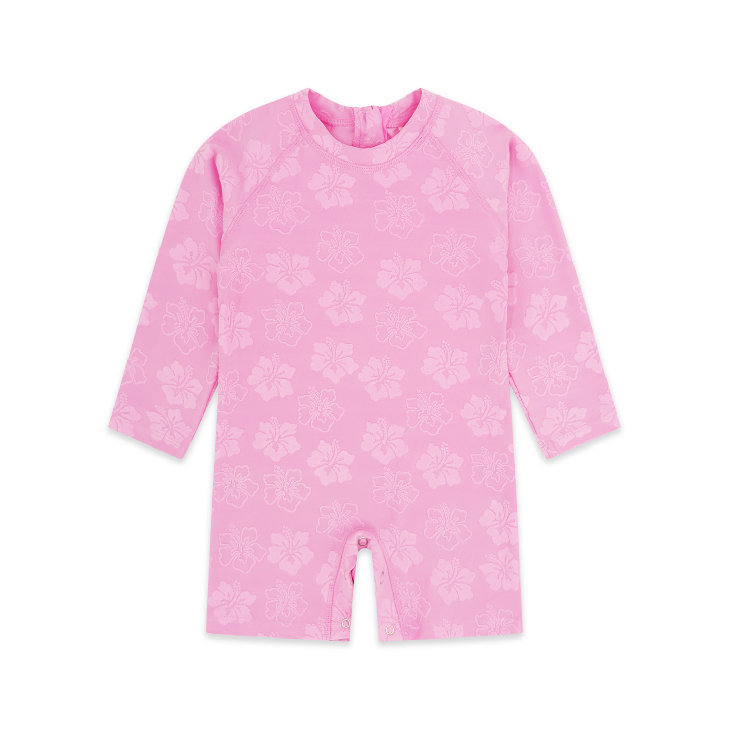 Cali rashguard surf suit - pop pink