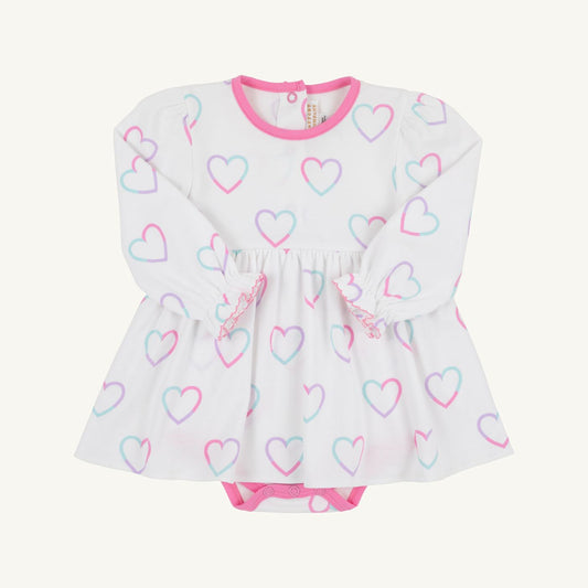 Daisy diaper cover dress - have a little heart
