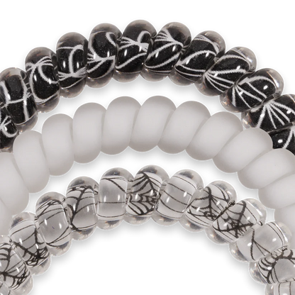 Webbed small hair ties