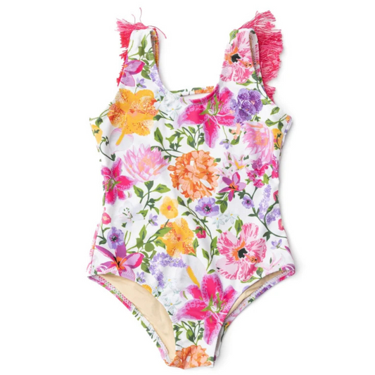 One piece suit - summer garden fringe