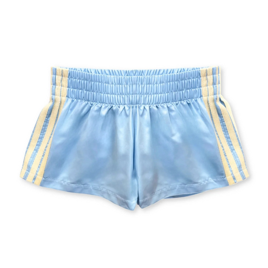 Jordyn shorts - baby blue/butter