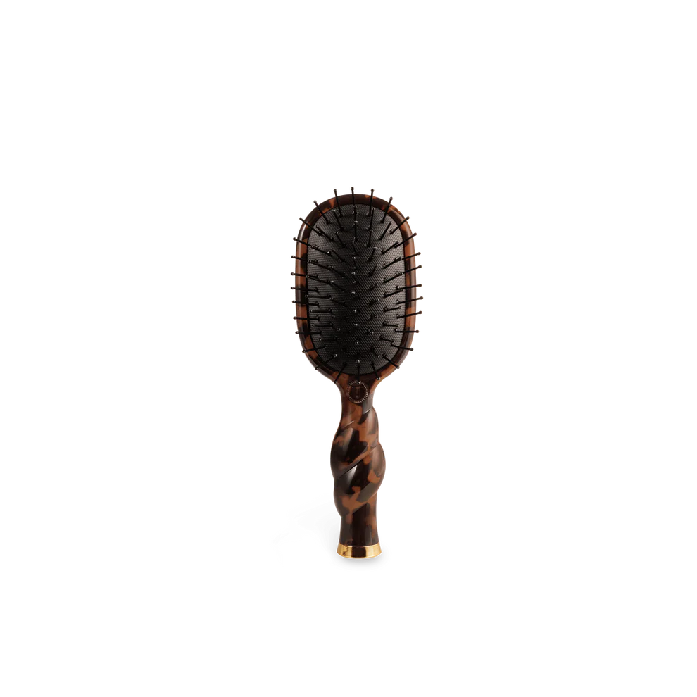 Mini hair brush medium hair - tortoise
