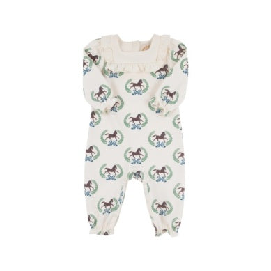 Darla day romper - highland horses