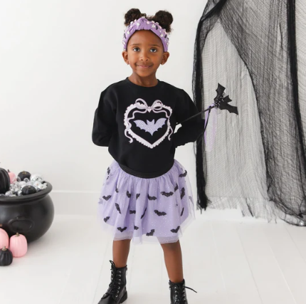 Bat Halloween Gemstone Headband