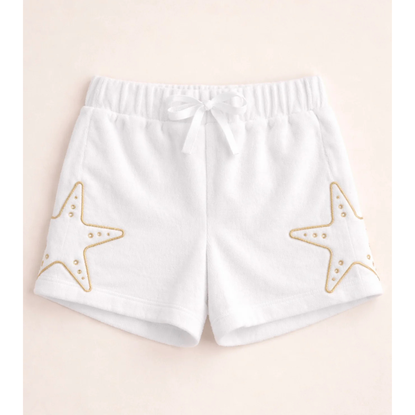 Starfish emb. terry shorts