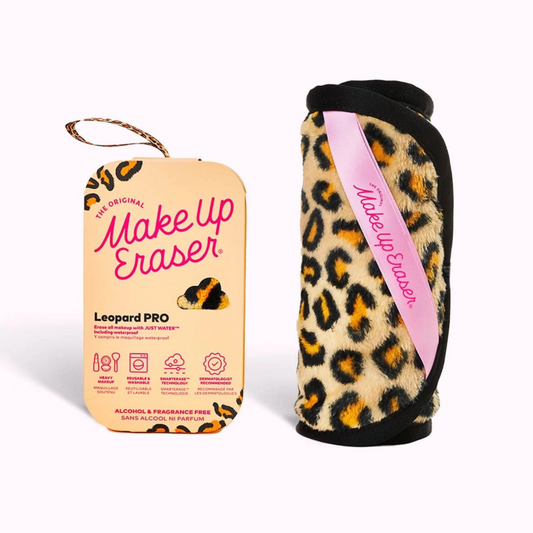 Leopard print pro makeup eraser