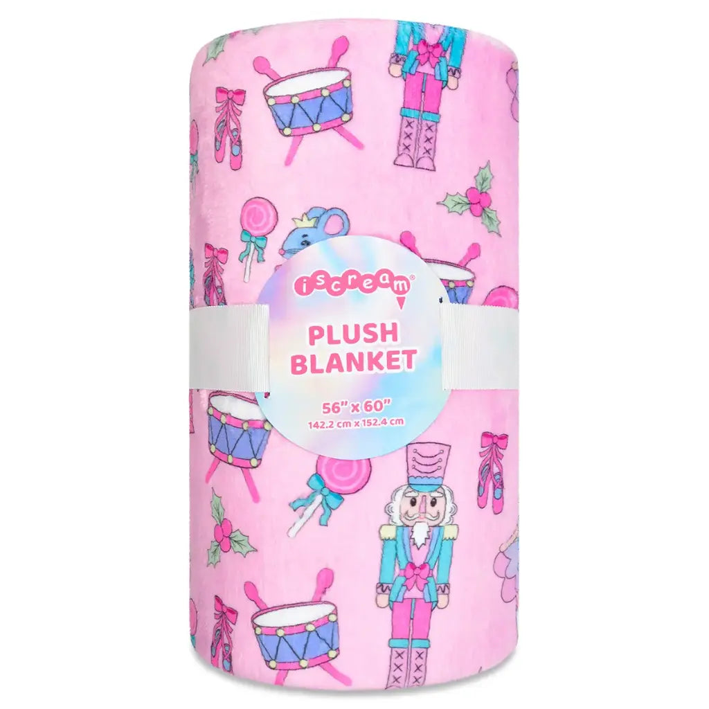 Nutcracker waltz plush blanket
