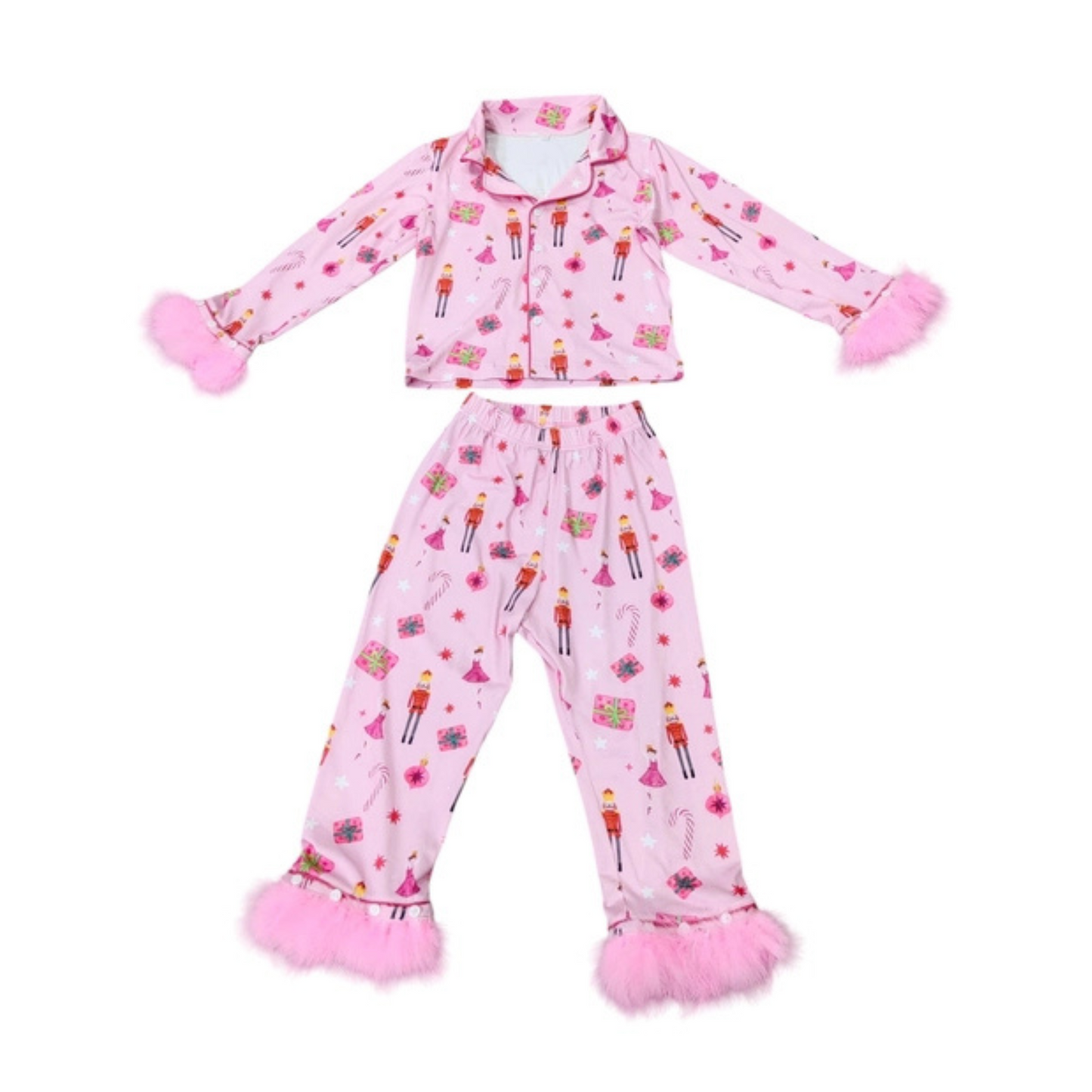 Nutcracker bamboo feather pjs