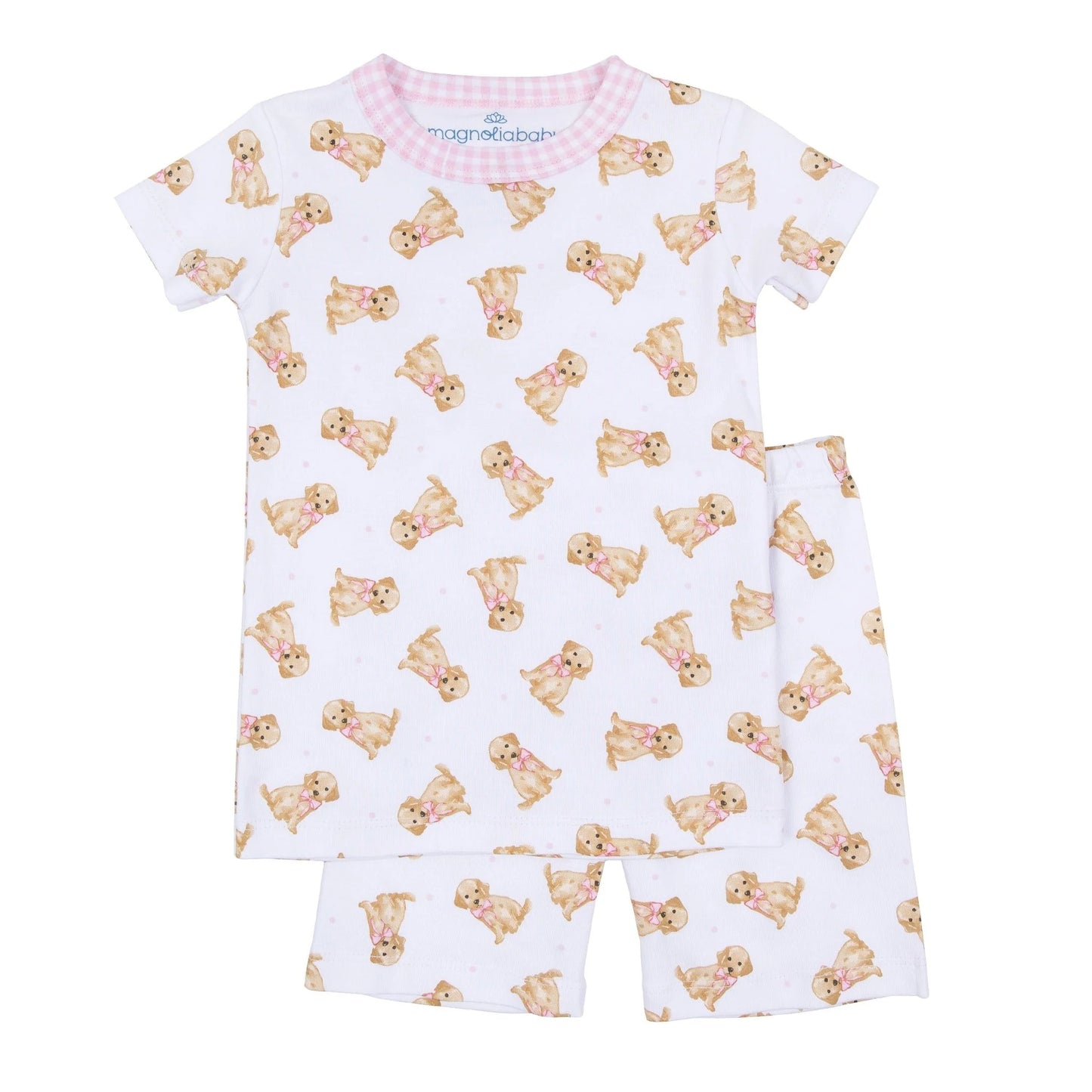 Sweet golden s/s pjs - pink