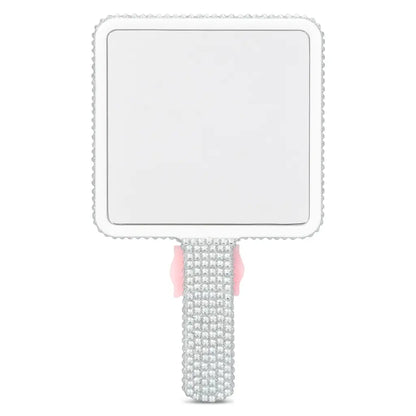Charming rhinestone mirror