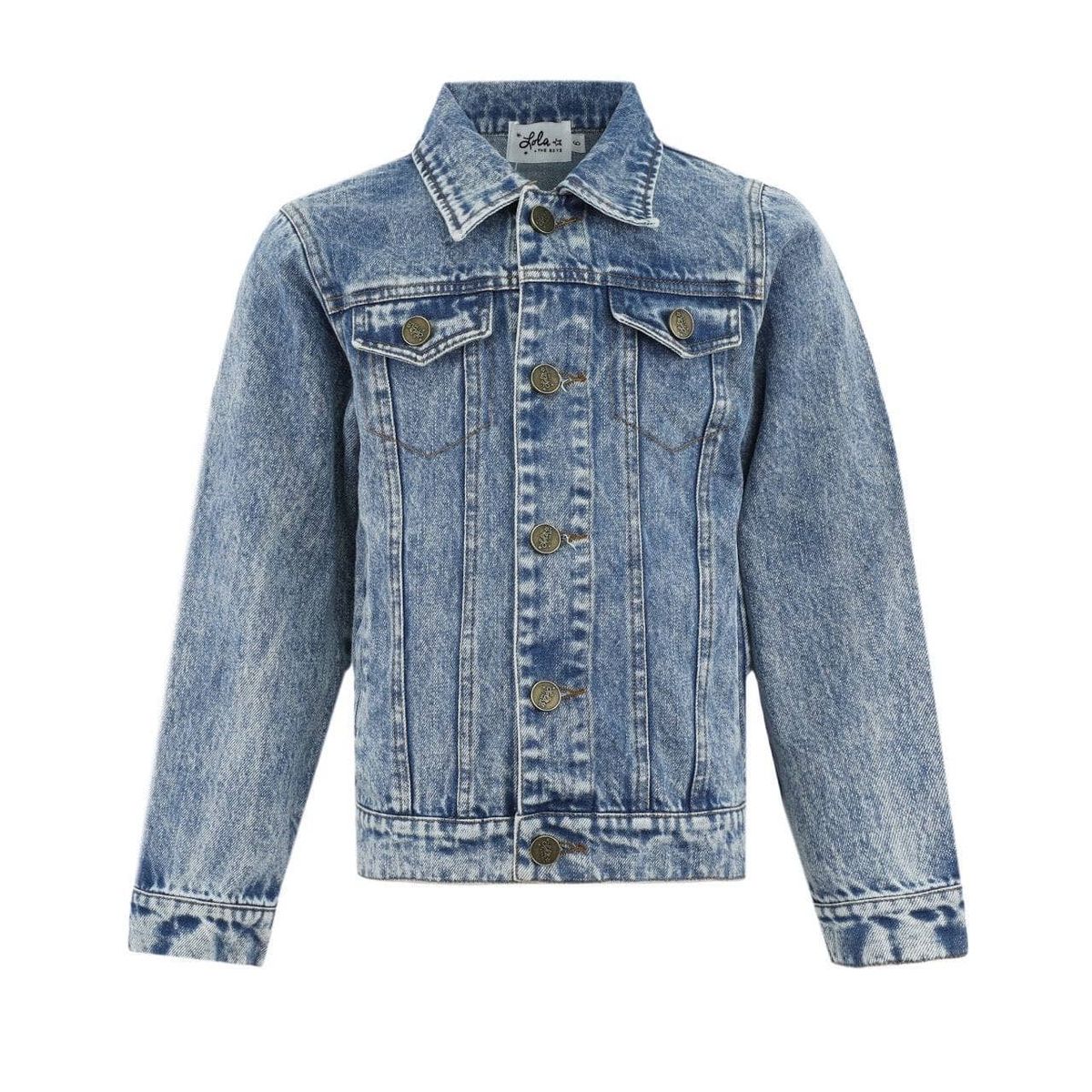 American flag denim jacket