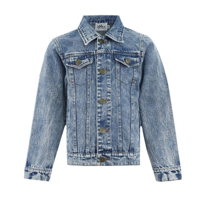 American flag denim jacket