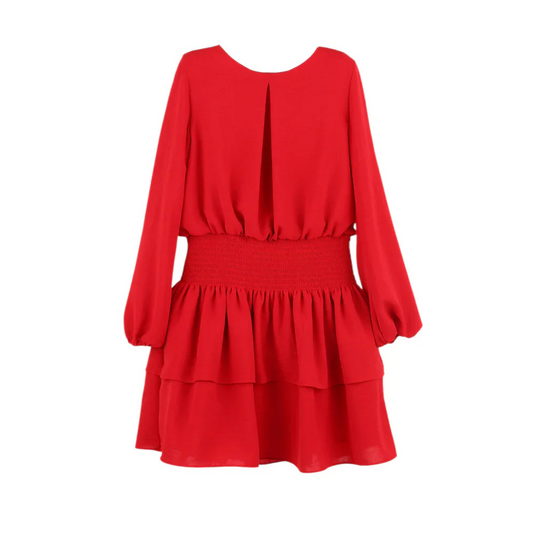 Amelia dress - red