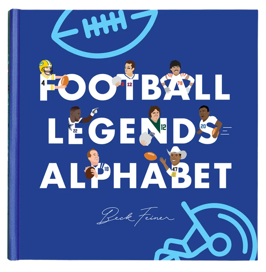 Football legends alphabet book
