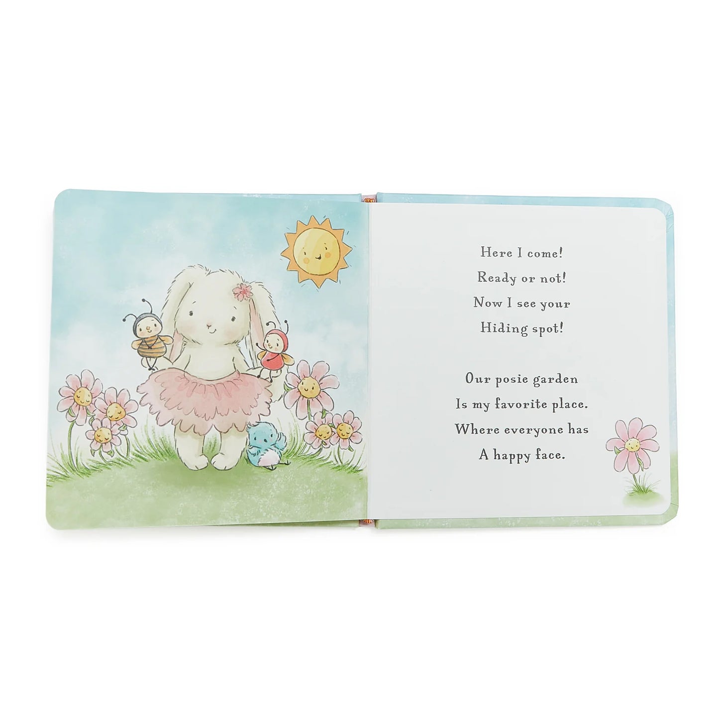 Hide & seek in blossom's garden board book