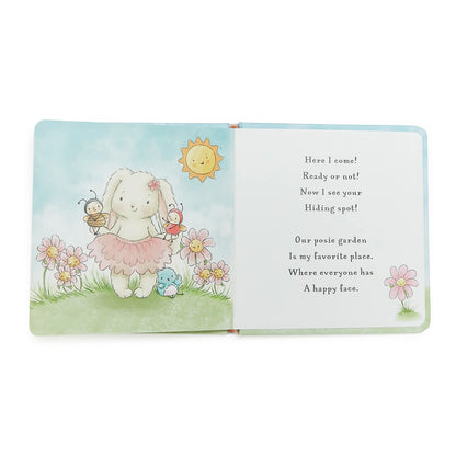Hide & seek in blossom's garden board book
