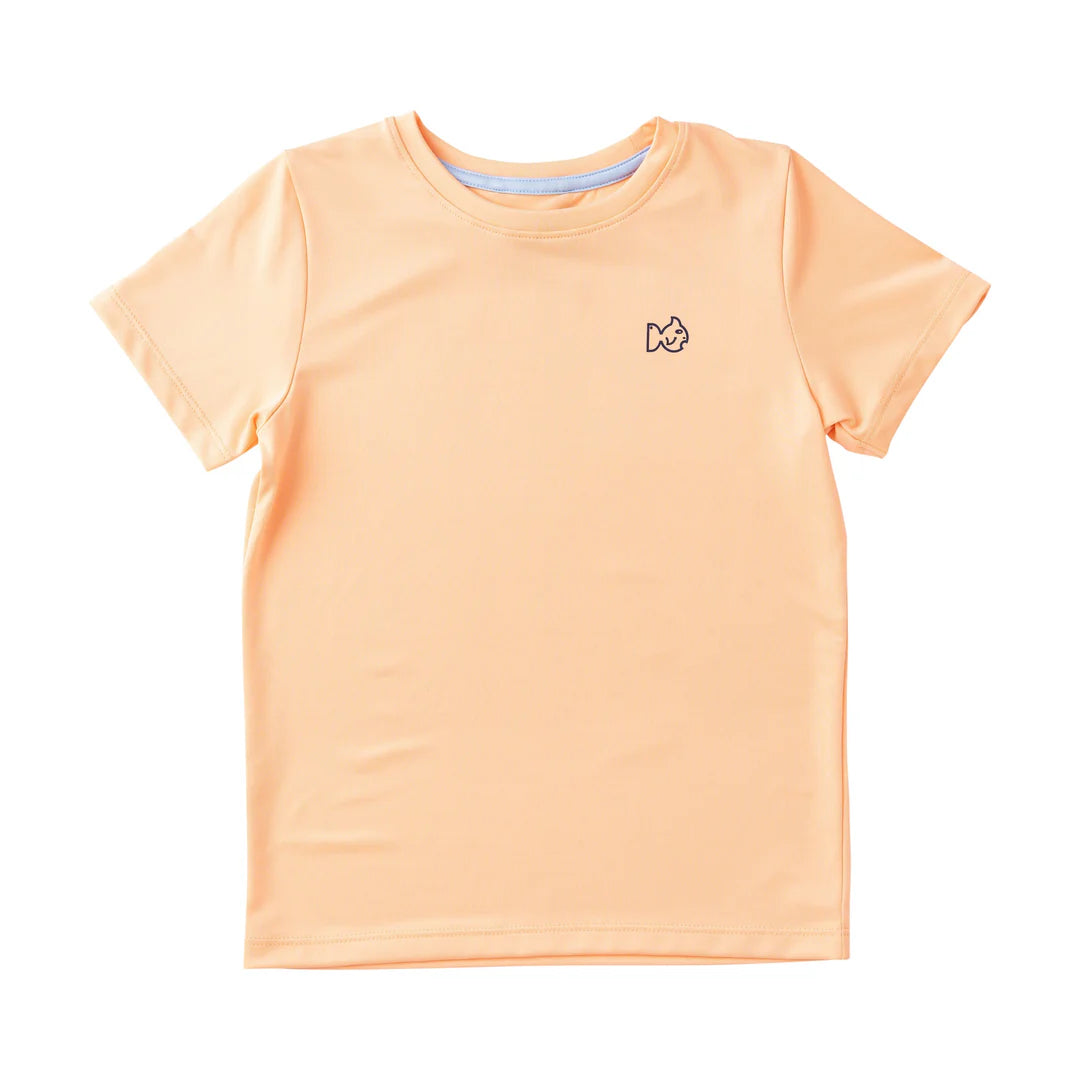 Pro perf. s/s shirt - orange chiffon