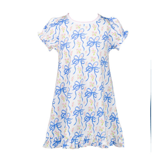 Blossom bow play dress