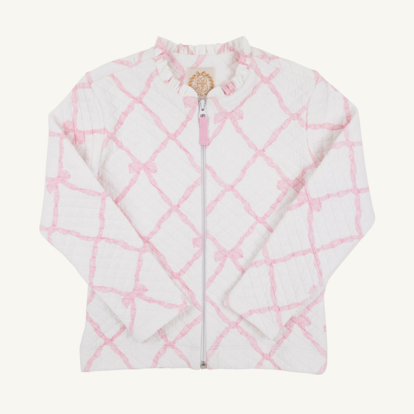 Georganna quilted jacket - belle meade bow