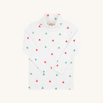 Tatum's turtleneck shirt - thomas point tree farm