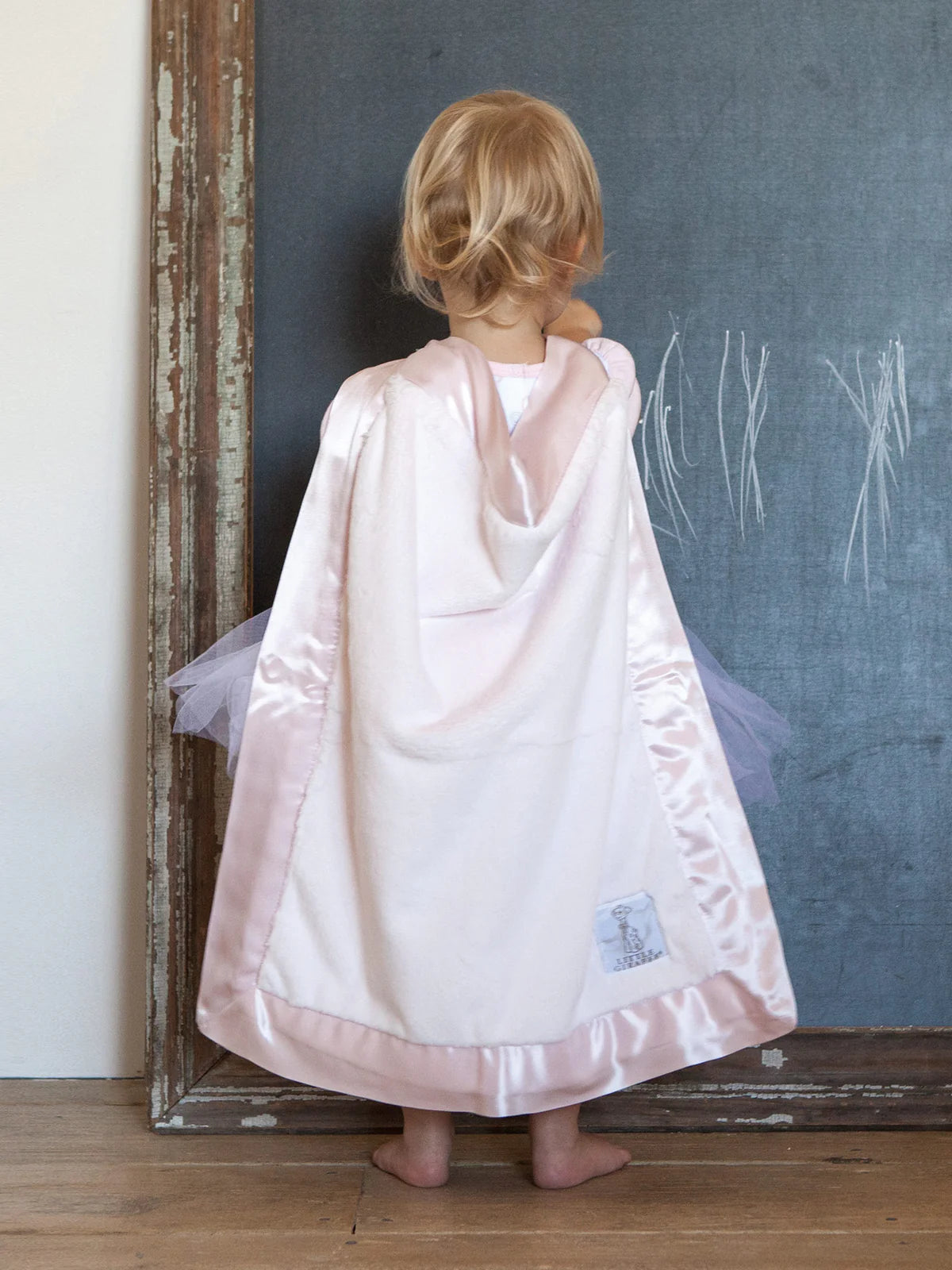 Luxe baby blanket - pink