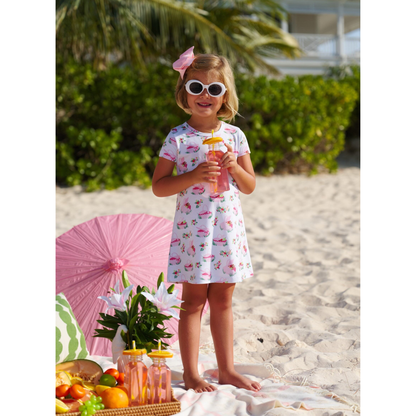 Polly play dress - pink picnic pack