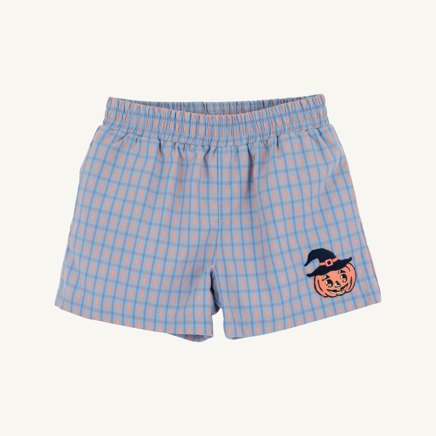 Sheffield shorts - jack o lantern/wheaton windowpane