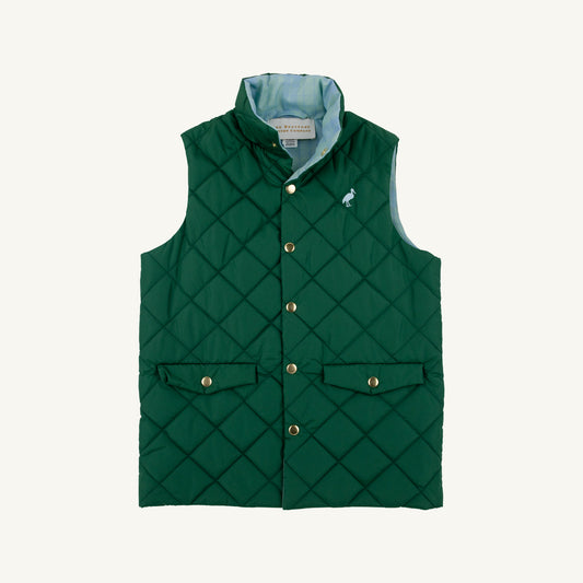 Vaughn vest - saratoga gate green