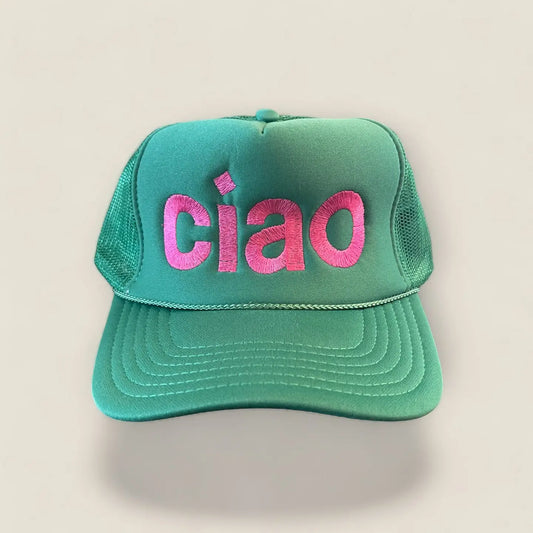 Ciao trucker hat - kelly green