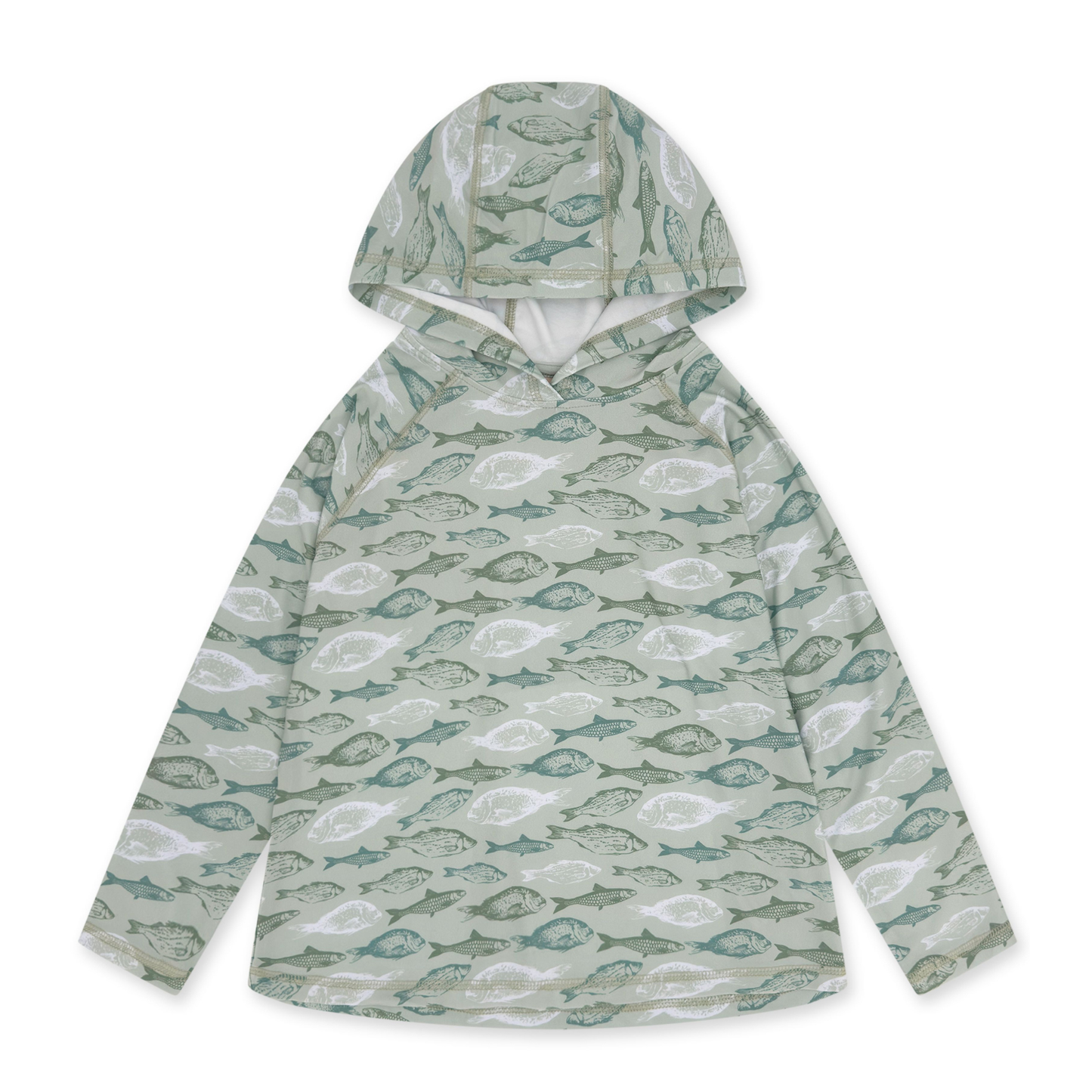 Reel deal tech hoody - sage