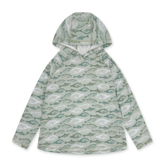 Reel deal tech hoody - sage