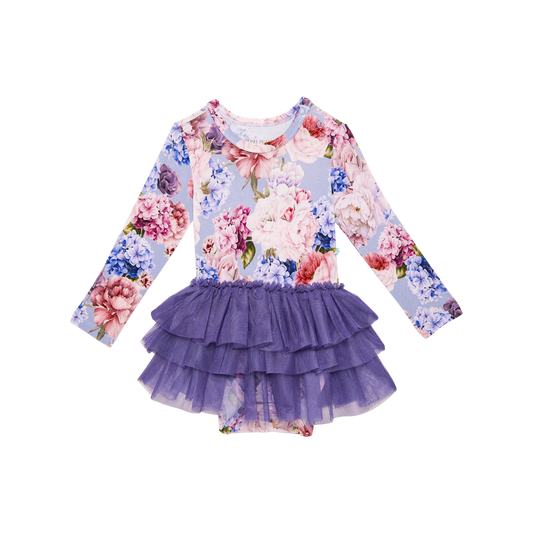 Annie l/s tulle skirt bodysuit