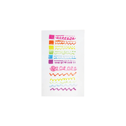 Magic neon puffy pens
