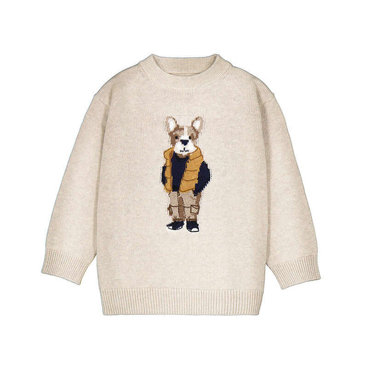 Frenchie sweater - oat