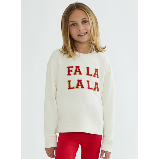 Little casia top - frosted fa la l a