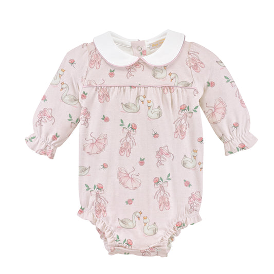 Twinkle toes round collar bubble