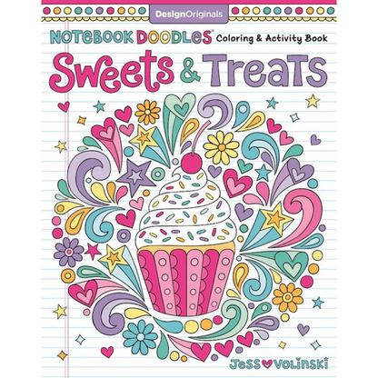 Notebook doodle sweet & treats