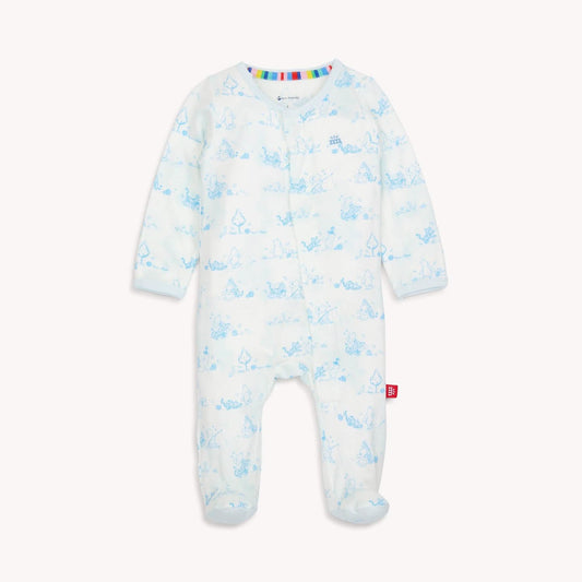 Pooh in the woods footie