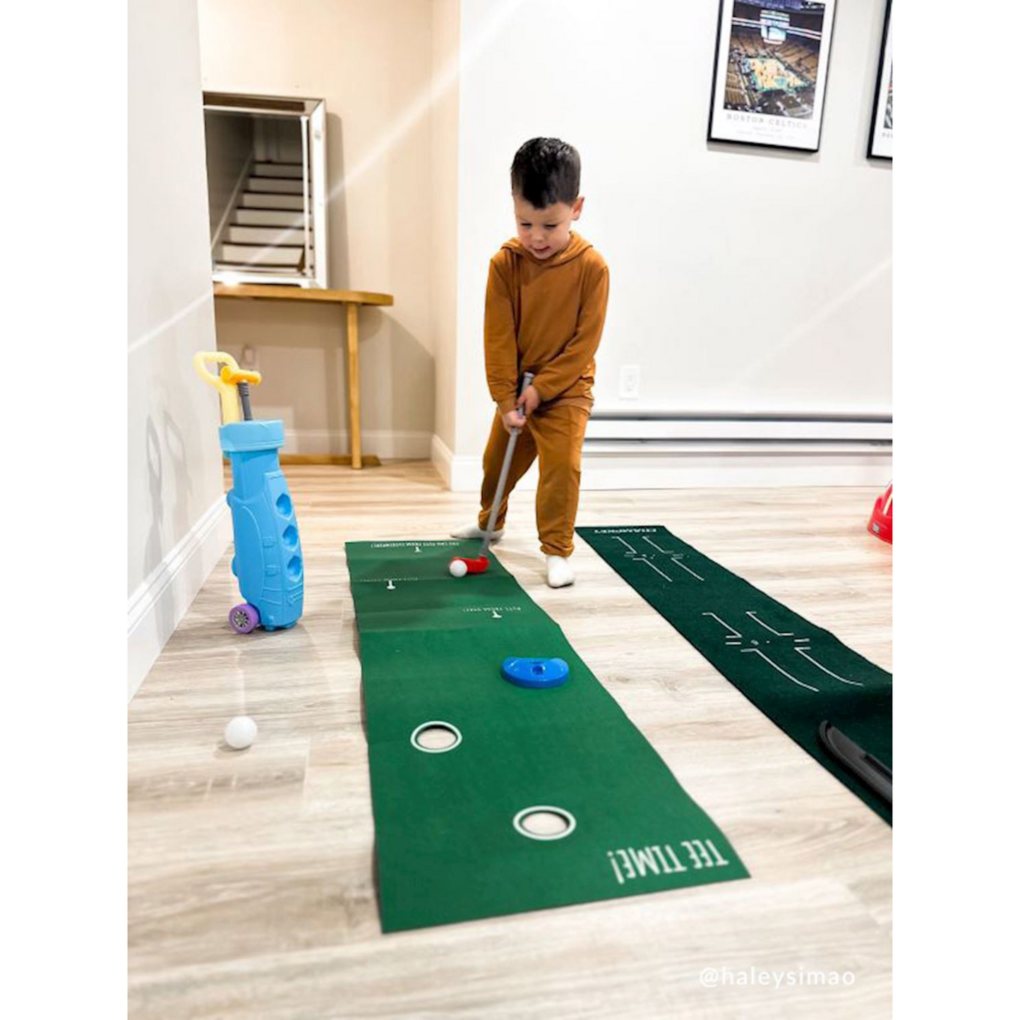 My first golf set - blue