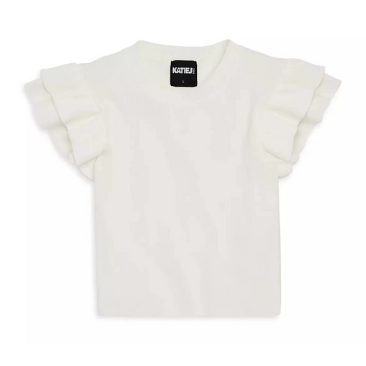 Isla top - winter white