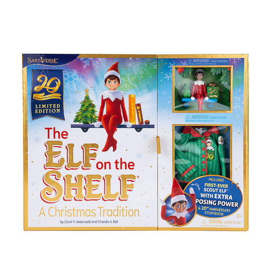 Elf on the shelf Ltd 20th anniv. - boy w. blue eyes